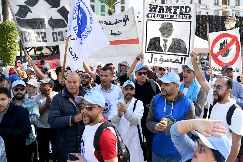 التنسيق النقابي الوطني يهدد وزارة الصحة بالانخراط في "برنامج تصعيدي"