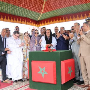 الصحراء تحتفي بذكرى المسيرة الخضراء بإطلاق أشغال تهيئة ميناء طانطان