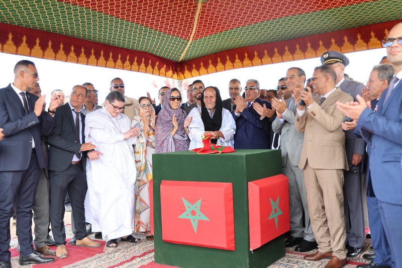 الصحراء تحتفي بذكرى المسيرة الخضراء بإطلاق أشغال تهيئة ميناء طانطان