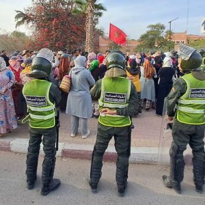 تخريب يوقف عمالا زراعيين باشتوكة‬