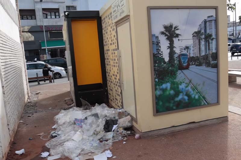 مراحيض عمومية مغلقة بالبيضاء