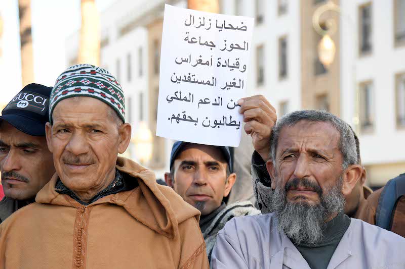 ضحايا زلزال الحوز ينشدون الإنصاف