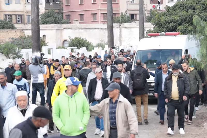 جنازة الفنان محمد الخلفي