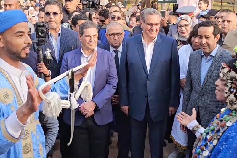 أخنوش يترأس احتفالات "إيض يناير"