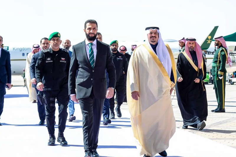 الرئيس السوري يصل إلى السعودية
