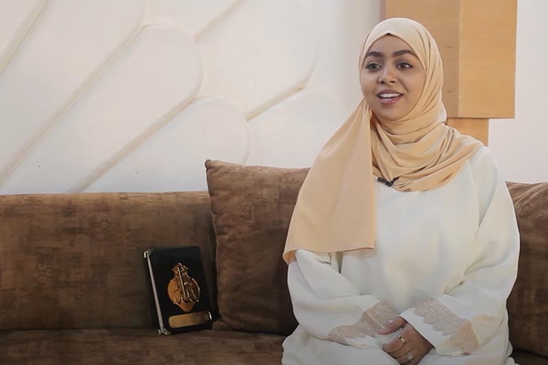 أسماء صدقي سفيرة القرآن الكريم‎