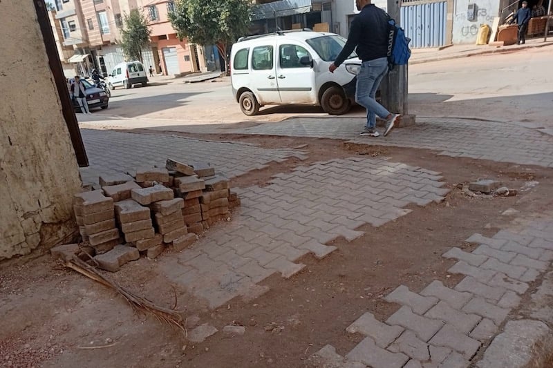 "بطء أشغال" يقلق ساكنة بسطات