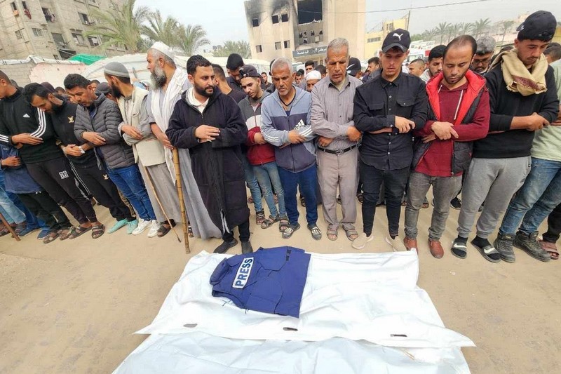 نقابة الصحافة تدين اغتيال إعلاميّين