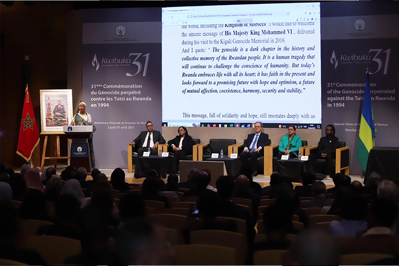 سفارة رواندا تفتح صفحة الإبادة