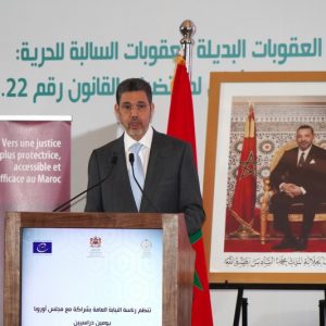 عبد النباوي: العقوبات البديلة أقل كلفة