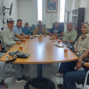 مستشفى يلتقي نشطاء بالقصر الكبير