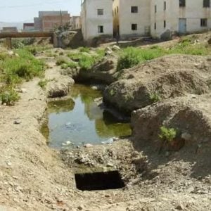 مياه عادمة تبعث المخاوف بتماسينت