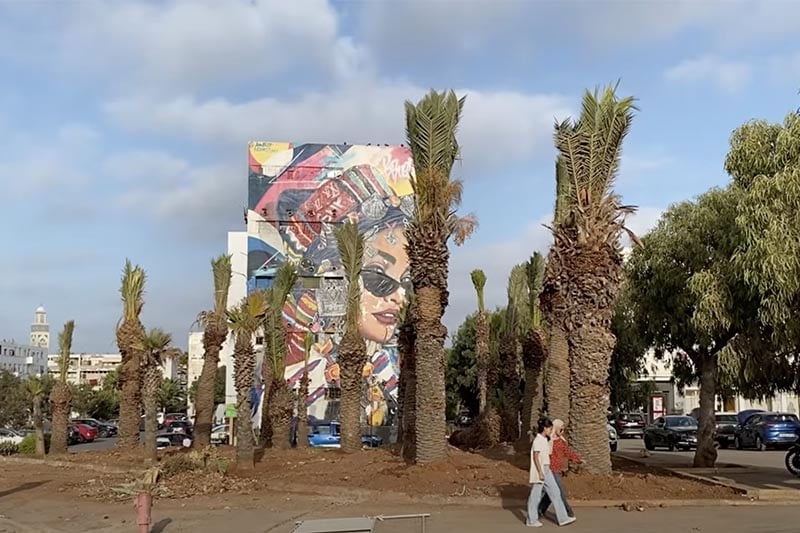 التنخيل في شوارع الدار البيضاء