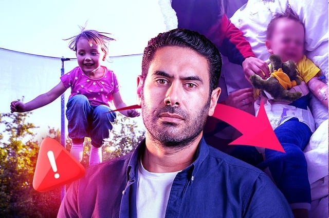 الأطباء يحذرون .. الترامبولين ليس آمناً للصغار!