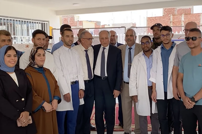تدشين مؤسسات تعليمية بجهة فاس