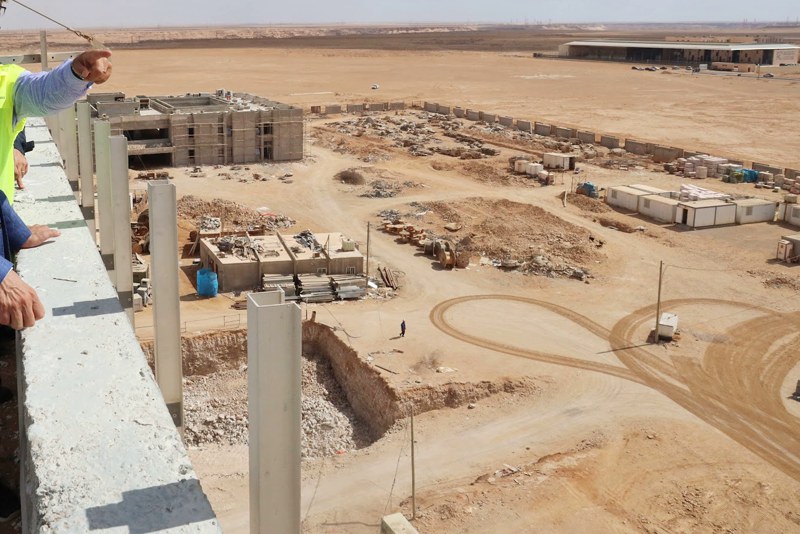 فتح أظرف أشغال مشفى الرشيدية