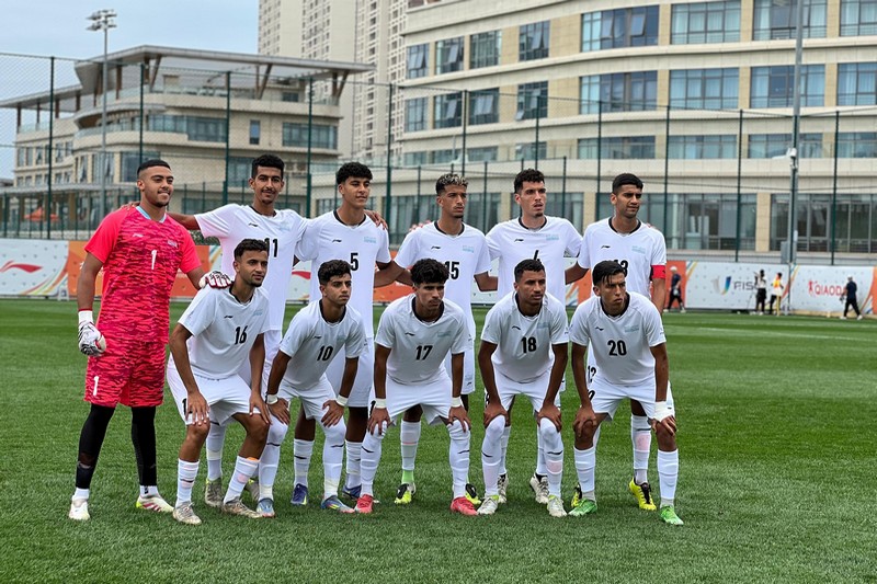 "المنتخب الجامعي" يتألق في الصين