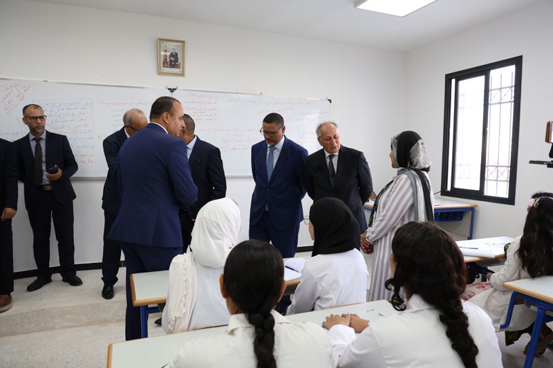 وزير التربية يتفقّد مؤسسات بمديونة