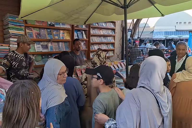 إقبال على الكتب المستعملة