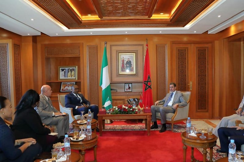 عبد النباوي يتباحث مع وفد نيجيري