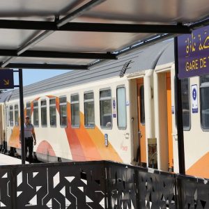 قيوح يدشن محطة قطار مدينة تازة