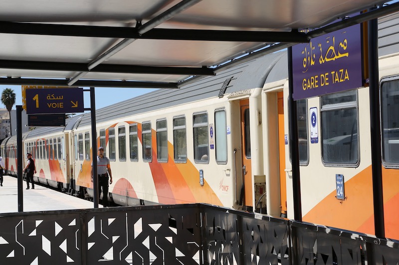 قيوح يدشن محطة قطار مدينة تازة