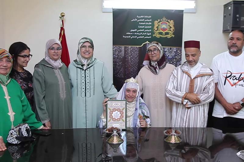 إسبانية تعتنق الإسلام بالجديدة