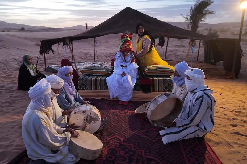 زفاف أوروبي بأجواء مغربية أصيلة