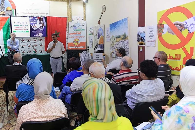 إضراب عن الطعام تضامناً مع غزة