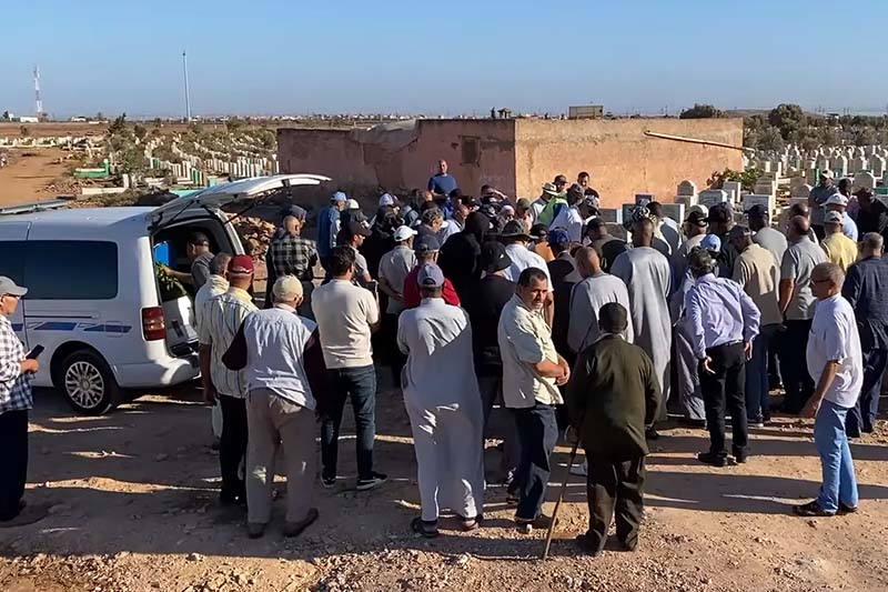 عزيز يدفن بمدينة الجديدة