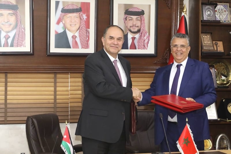 المغرب والأردن يوقعان على اتفاقيتين