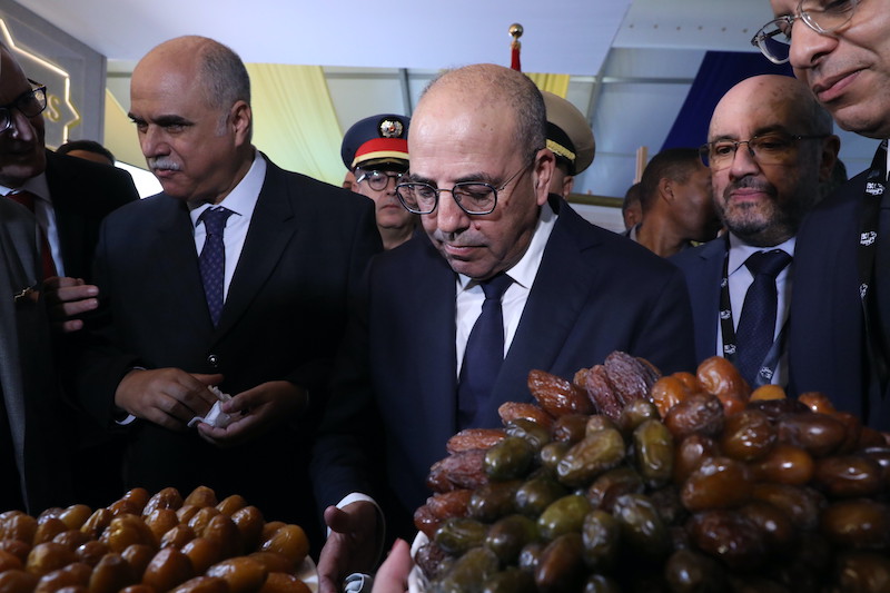 وزير الفلاحة يطلق فعاليات الدورة 14 من الملتقى الدولي للتمر في أرفود