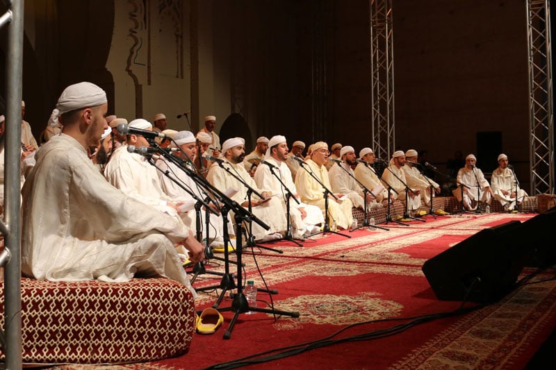 حفل الحراقية يختم مهرجان الصوفية