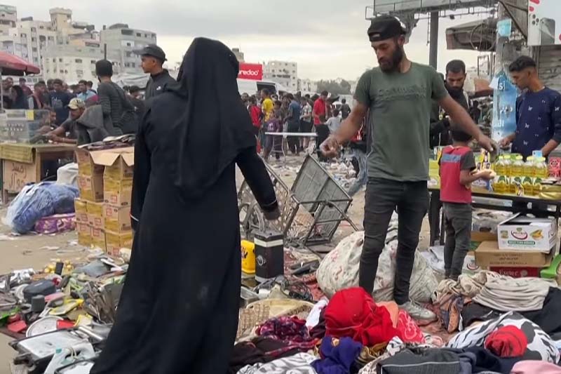 أسواق غزة تنتعش من جديد