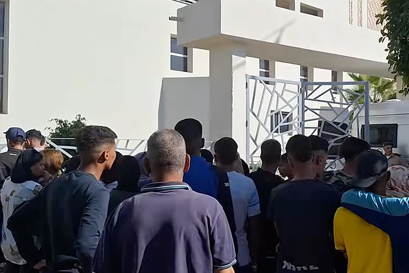 محاكمة متابعين في احتجاحات وجدة