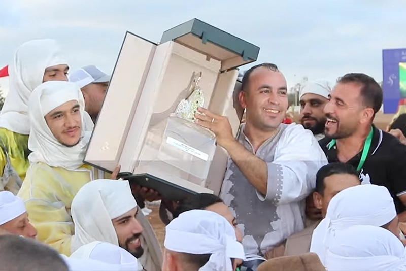 تتويج فائزين في منافسات التبوريدة