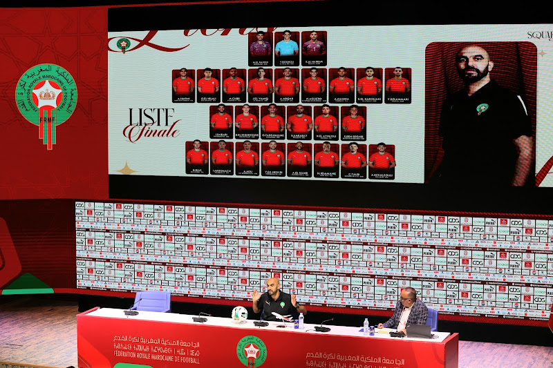 الركراكي يعلن قائمة المنتخب الوطني المغربي الخاصة بشهر أكتوبر