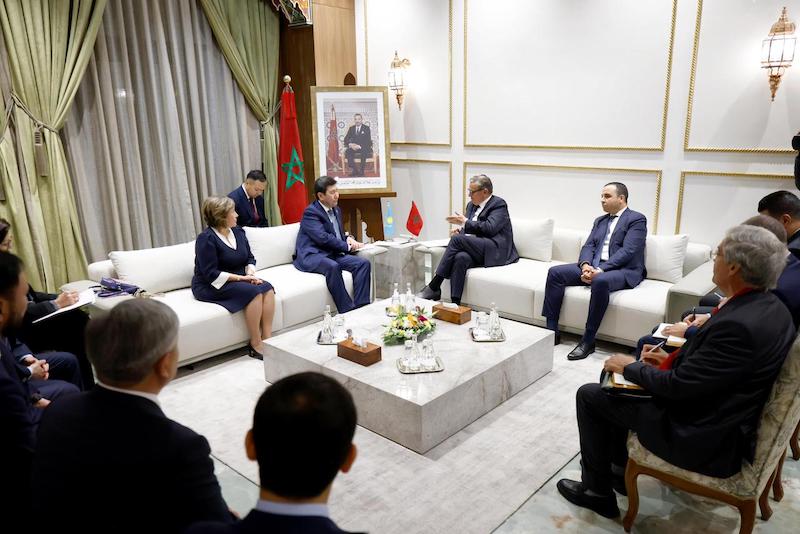 أخنوش يستقبل كوشانوف في الرباط