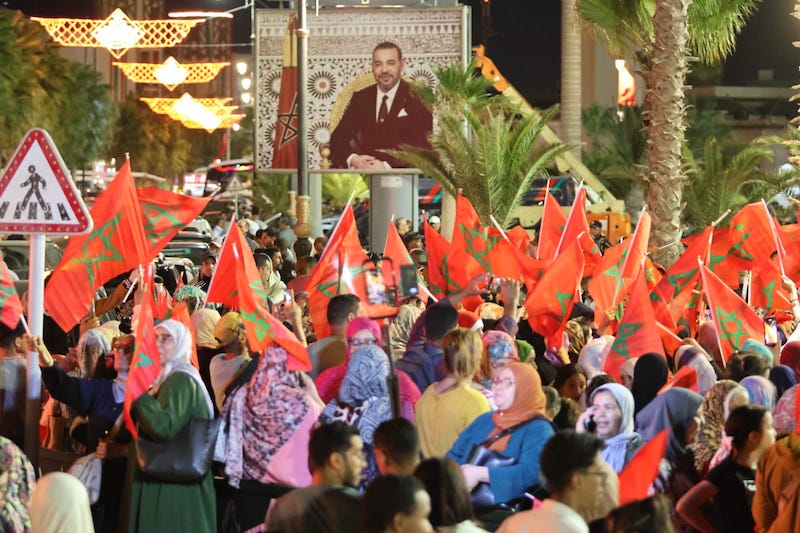مسيرات شعبية في الأقاليم الجنوبية تبتهج بالطي النهائي لنزاع الصحراء المغربية