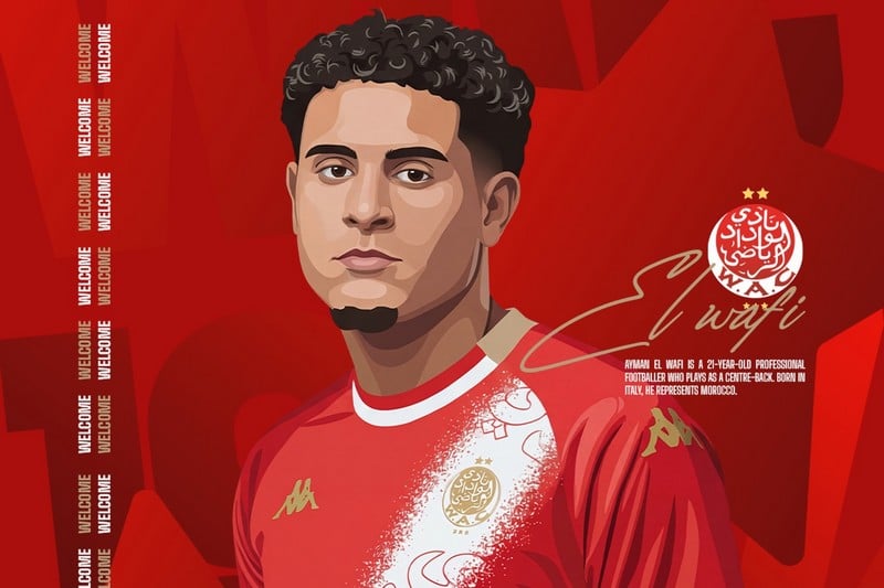 الوداد يعلن رسميا ضم أيمن الوافي
