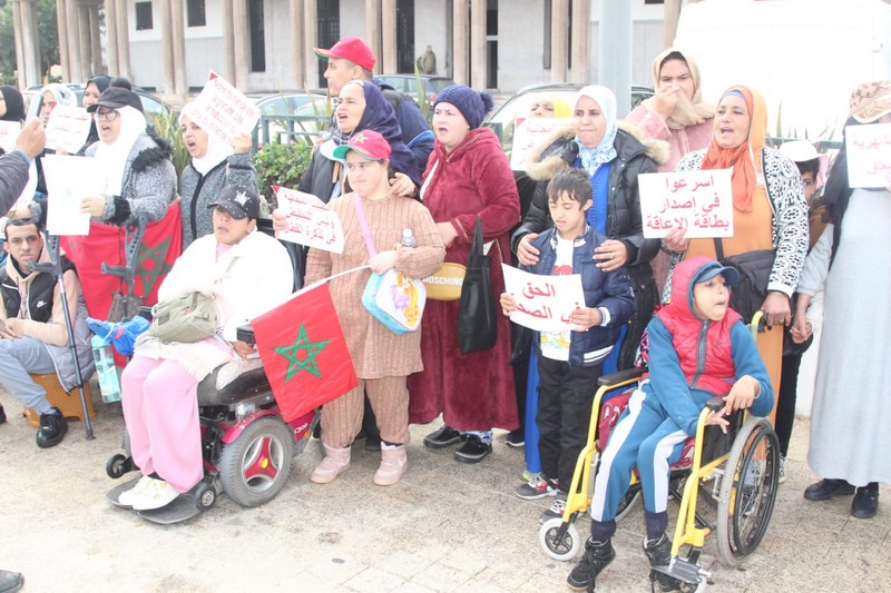 ذوو الإعاقة يطالبون بحقوق دستورية