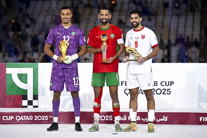 المغرب يحصد جائزتين في كأس العرب