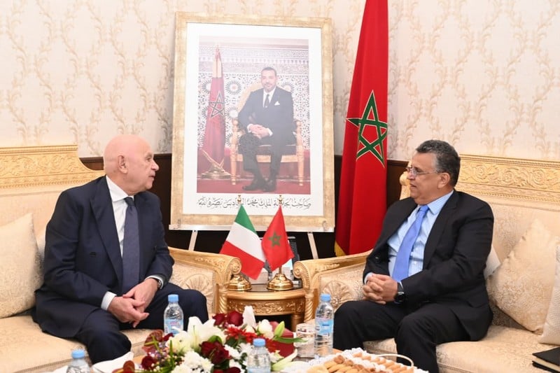 مباحثات وهبي ووزير العدل الإيطالي