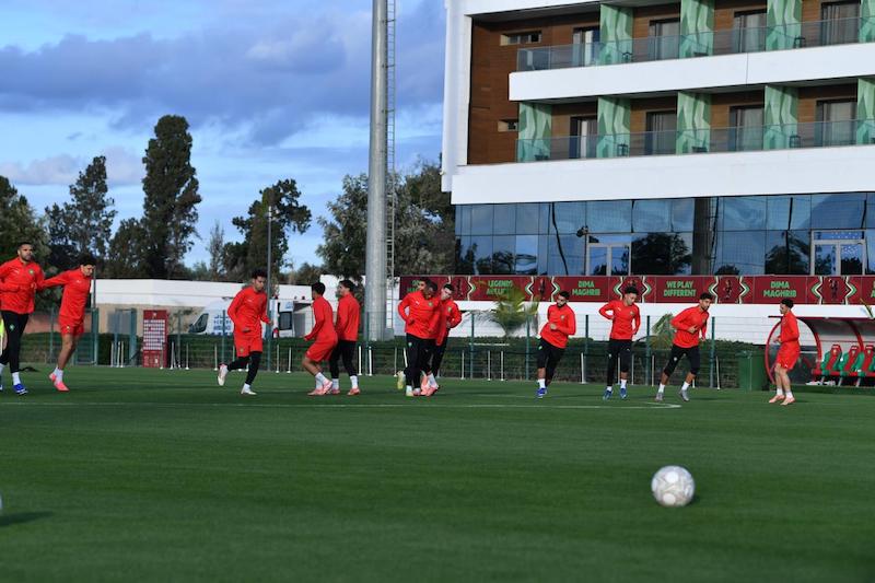 المنتخب المغربي يرفع إيقاع التحضير