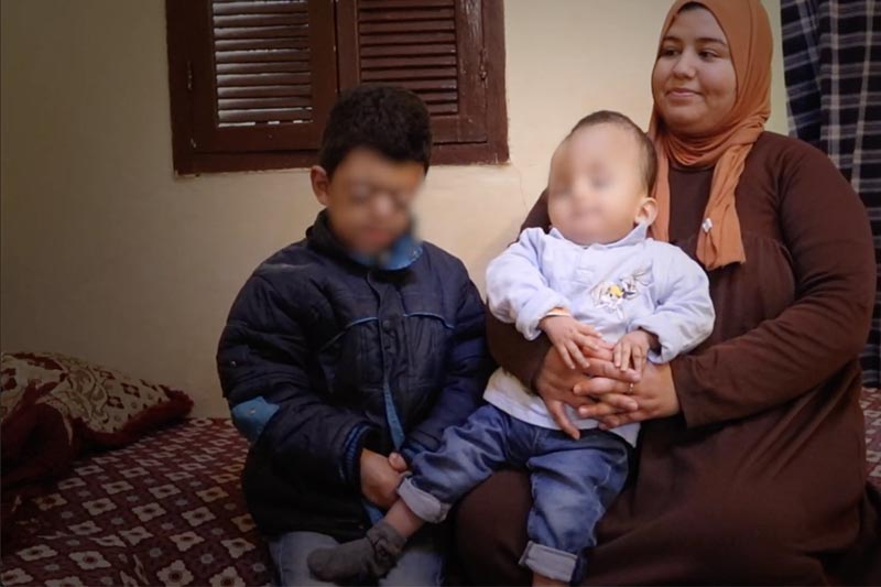 محنة أطفال مرضى