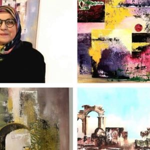 معرض تشكيلي يحتفي بالحرف العربي