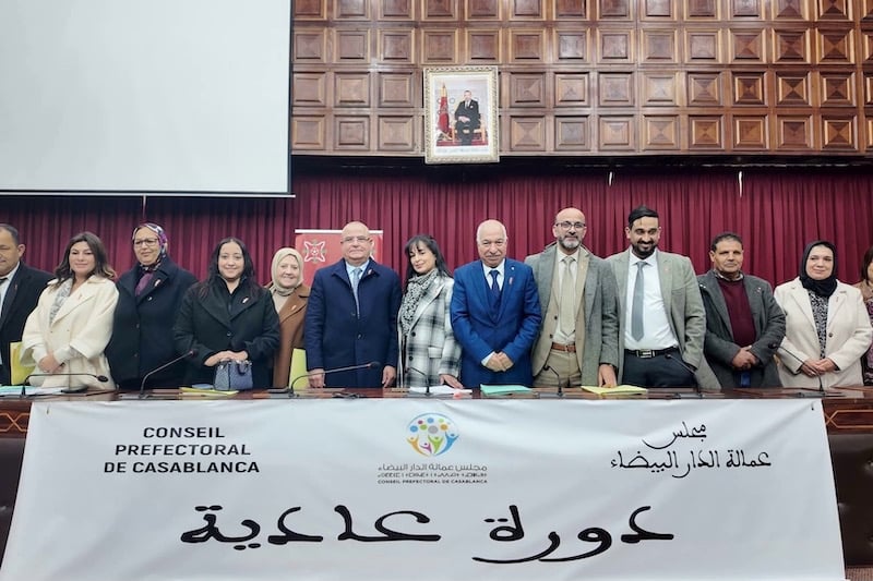 عمالة البيضاء تراجع البرنامج التنموي