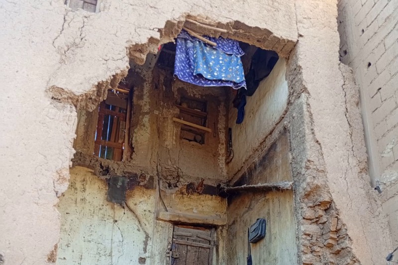 انهيار منزل يقتل شخصا في تزارين