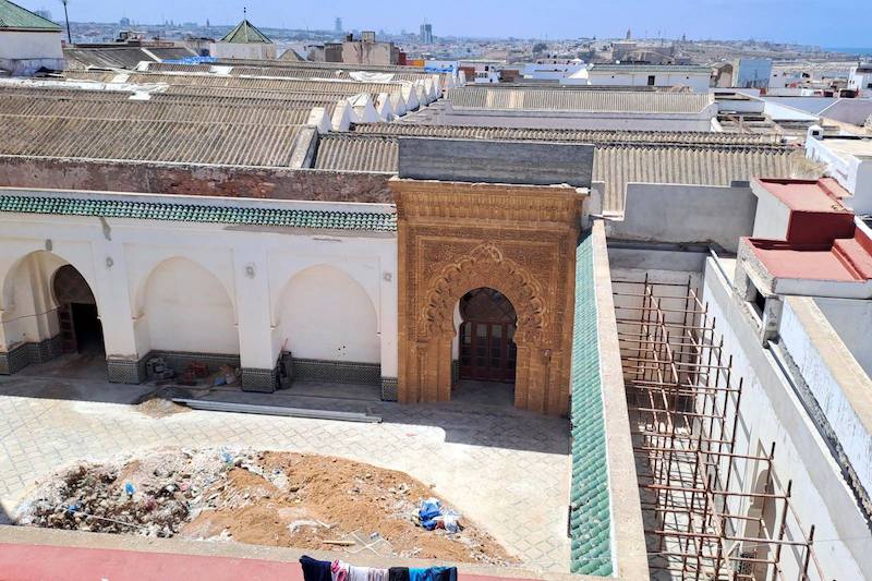 استئناف ترميم الجامع الكبير في سلا