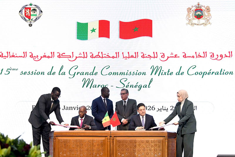 اللجنة المغربية-السنغالية تعزز الشراكة الإستراتيجية باتفاقيات ذات بعد إفريقي